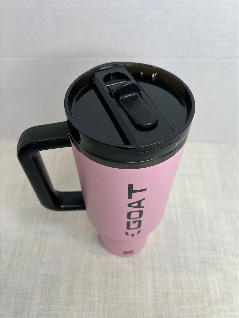 Stanley Messi Pink Tumbler 40 oz - Picture 4 of 5
